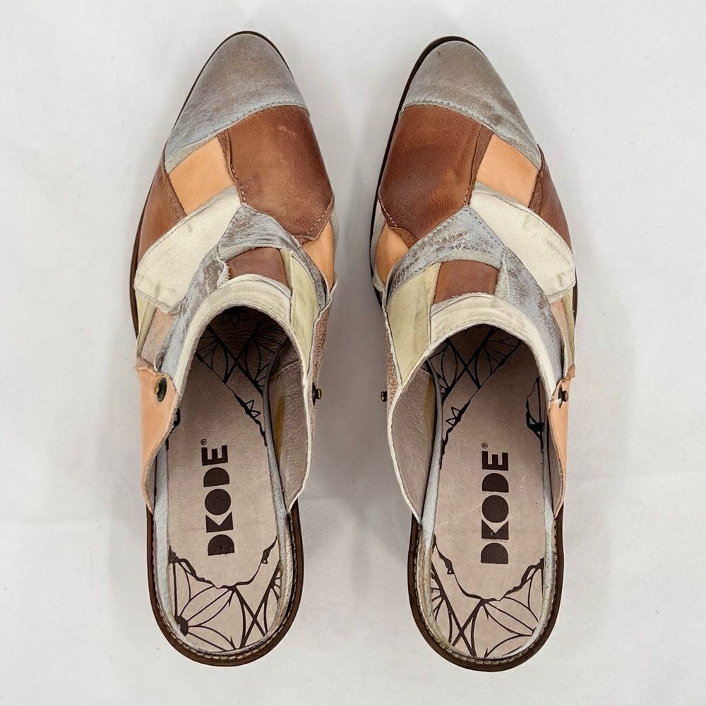 Dkode Jenelle Patchwork Multi Distressed Metallic… - image 7